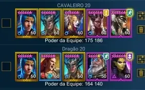 Conta de Raid Shadow Legends, Mid Game, Lv 69, Dungeons 20+