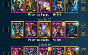 Conta de Raid Shadow Legends, Mid Game, Lv 69, Dungeons 20+