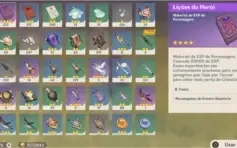 AR46, XIAO, LANÇA DE JADE, KLEE, JEAN C1, AQUILA FAVONIA