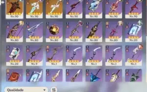 GENSHIN IMPACT - AR 56 - 15 5* ESTRELAS +10K DE GEMAS