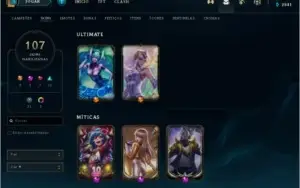 CONTA DE LOL/promoção