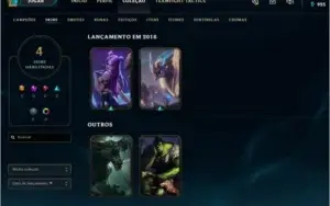 Conta lol lvl 30