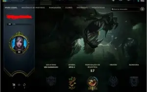 Conta lol lvl 30