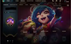 CONTA UNRANKED LEAGUE OF LEGENDS LV32