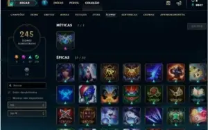 Conta Diamante 189Skins