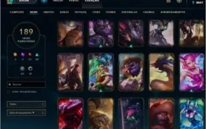Conta Diamante 189Skins