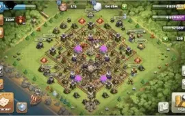 Clash of clans Cv11 praticamente full