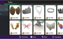 Avakin life conta feminina nvl 57