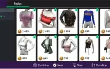 Avakin life conta feminina nvl 57