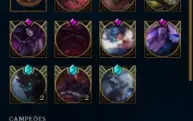 Conta lol level 432