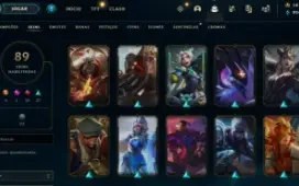 conta gold 4  wr alto. 89 skins habilitadas 