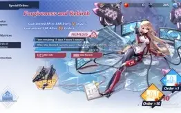 Conta Tower of Fantasy com NEMESIS + SAMIR + KING + SHIRO