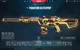 Conta com skins Vandal, Phantom e passe Karambit