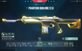 Conta com skins Vandal, Phantom e passe Karambit