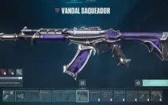 Conta com skins Vandal, Phantom e passe Karambit
