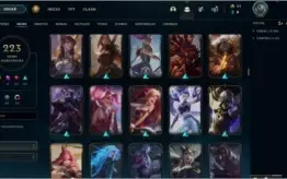 CONTA COM 223 SKINS E 320 ÍCONES