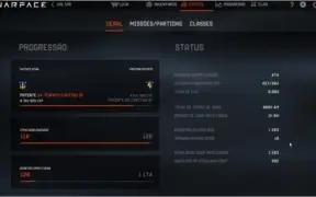 conta warface patente 64 Tenente capitão SF