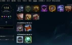 Conta League of Legends Full Acesso - 116 Champs e 54 Skins