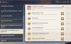 AR40 Venti + Diluc + Childe + Albedo + Arma 5*