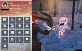 AR40 Venti + Diluc + Childe + Albedo + Arma 5*