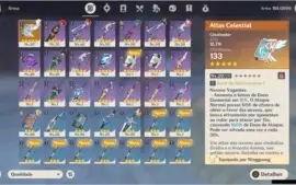 AR40 Venti + Diluc + Childe + Albedo + Arma 5*