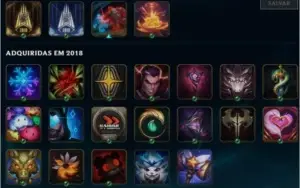 Conta League of Legends com todos os campeões e gold 3