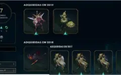 Conta League of Legends com todos os campeões e gold 3