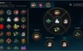 Conta League of Legends com todos os campeões e gold 3