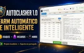 AutoClasher 1.0 — Bot para Clash of Clans no PC LANÇAMENTO!!