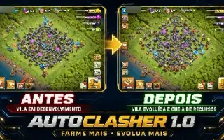 AutoClasher 1.0 — Bot para Clash of Clans no PC LANÇAMENTO!!