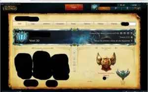 Conta Gold 2 , Borda Platina , Icones Raros.