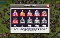 Conta de Clash of clans