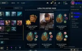 Conta d1 150 skins, Não jogo mais.