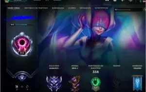 Conta d1 150 skins, Não jogo mais.