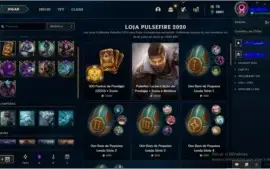 Conta d1 150 skins, Não jogo mais.