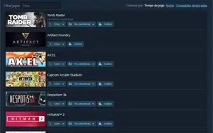STEAM 10 ANOS, INATIVA DESDE 2017, 15 JOGOS, TOMB RAIDER
