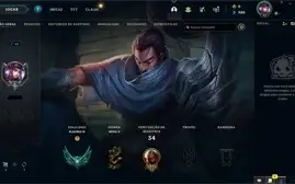 CONTA LOL SMURF  PLATINA 4 - 49 PDL (SKIN LUX ULTIMATE)