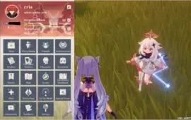 Conta com Keqing, Diluc + Lança de jade AR 32 NA server