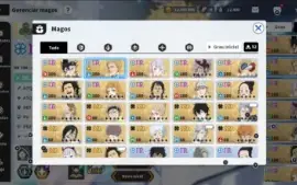 Conta Black Asta 5* + carta 5* /Rei Mago + carta 1* E mais