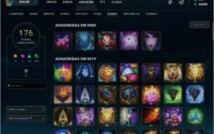 CONTA DE LOL 160 SKINS TODOS OS CHAMP.