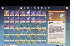 Conta Genshin Impact AR 45 Nahida Kazuha e Oração perdida !