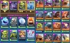 *COMBO - CLASH ROYALE(LV13)+CLASH OF CLANS(CV12,COC8)+BRAWL*
