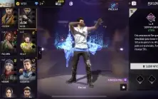 Conta free Fire bastante itens e personagens