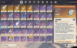 AR57 - 12 PERSONAGENS 5* + 5 ARMAS 5*