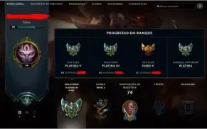 CONTA PLATINA 3 (FULL SMURF)