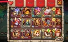 Castle clash 284k