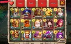 Castle clash 284k