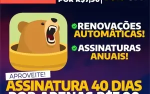 [Promoção] TunnelBear Assinatura Premium 30D | Envio Rápido