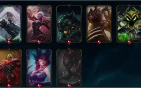 Conta lol desde 2015, 4 skins vitoriosas