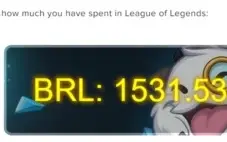 Conta lol desde 2015, 4 skins vitoriosas